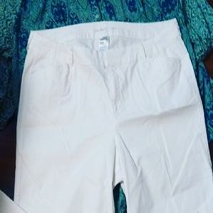 Old Navy/ white stretch pants